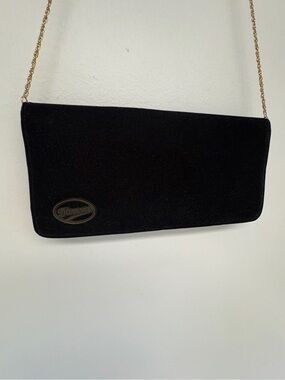 Diemme Vintage Velvet Clutch with Chain Strap - RARE - made in Italy